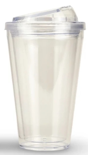 Plain undecorated 16 oz coffee cup